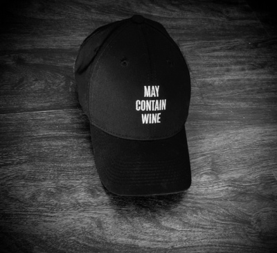 Back 10 Cellars - May Contain Wine Baseball Cap